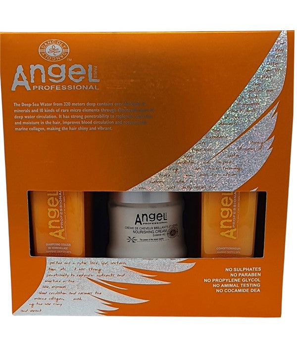 ANGEL EN PROVENCE Marine Depth Spa For Colored Hair Gift Set
