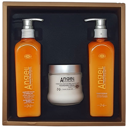 ANGEL EN PROVENCE Marine Depth Spa For Colored Hair Gift Set