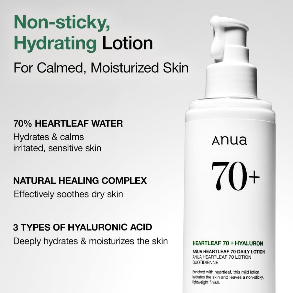 Anua Heartleaf 70 Percent Daily Lotion