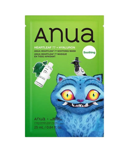 Anua Heartleaf 77 Plus Hyaluron Soothing Mask