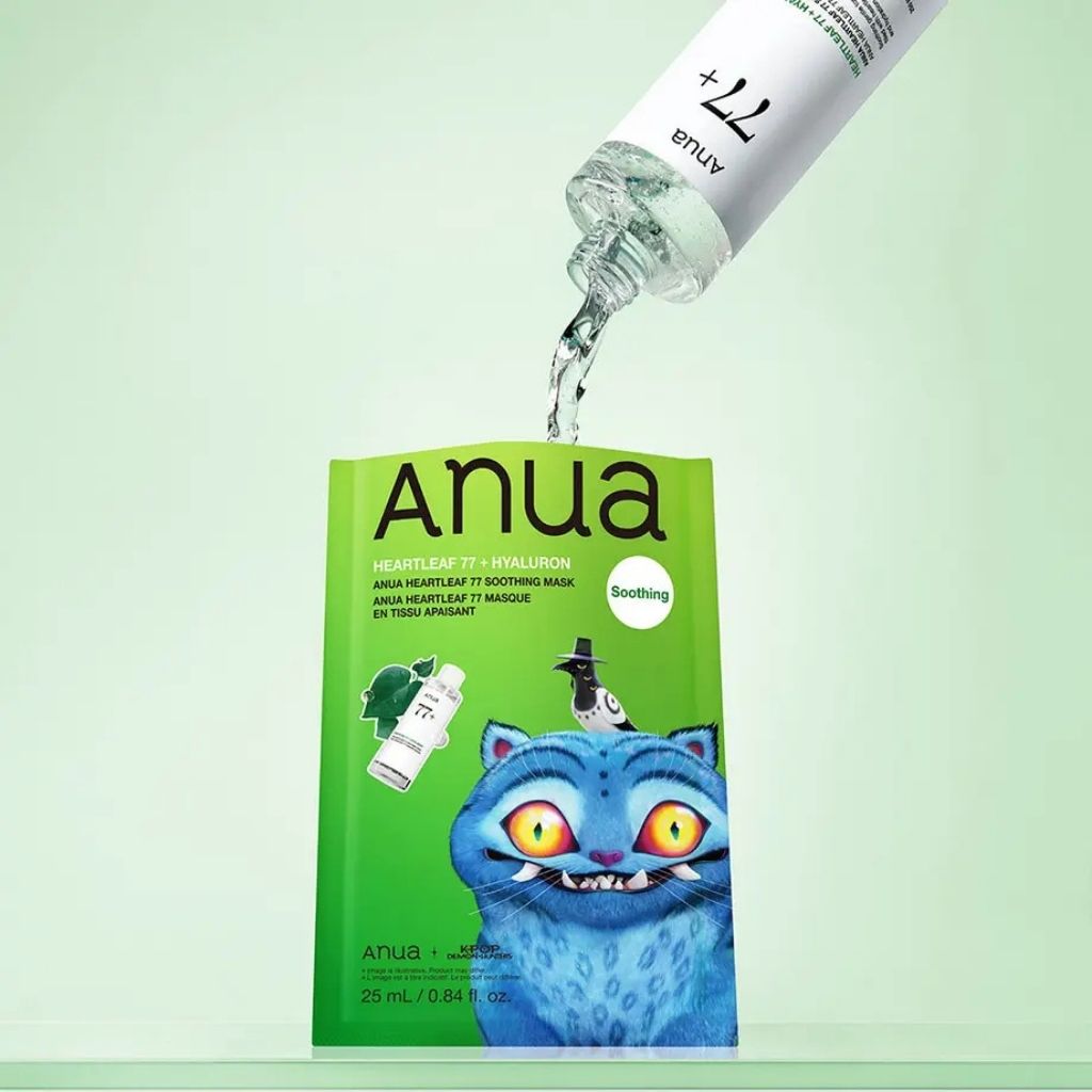 Anua Heartleaf 77 Plus Hyaluron Soothing Mask