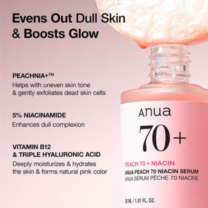 Anua Peach 70 Niacin Serum