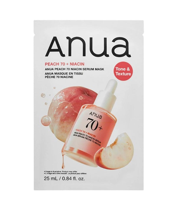 Anua Peach 70 Plus Niacin Serum Mask