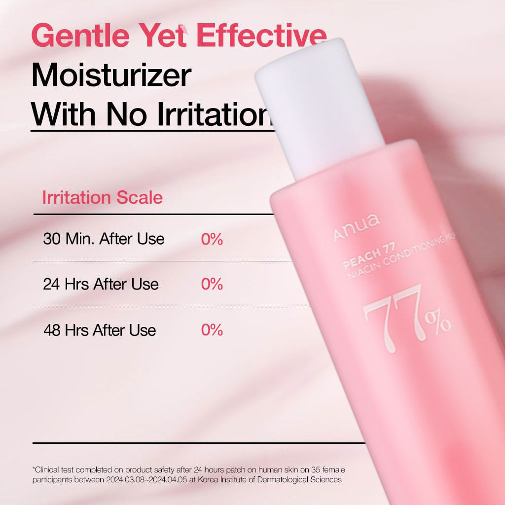 Anua Peach 77 Niacin Conditioning Milk