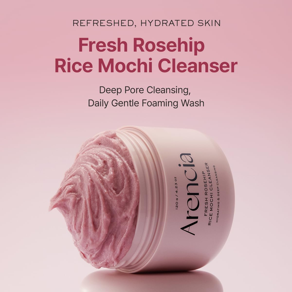 Arencia Fresh Rosehip Rice Mochi Cleanser