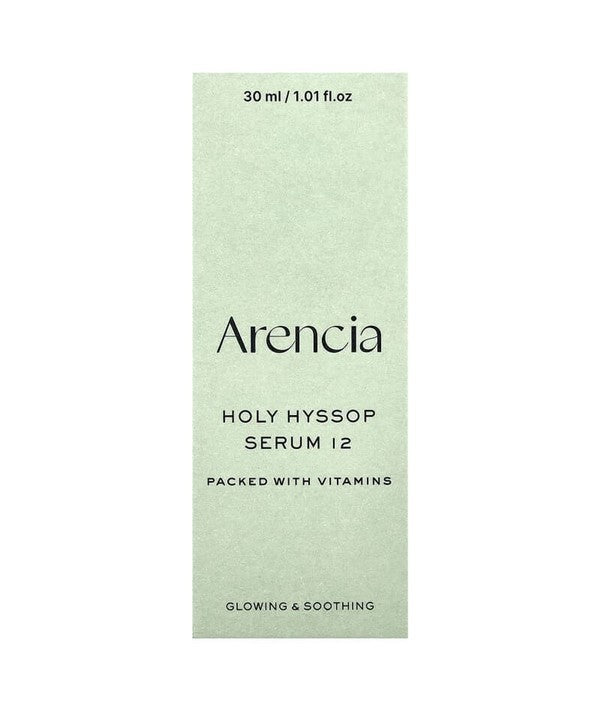 Arencia Holy Hyssop Serum 12