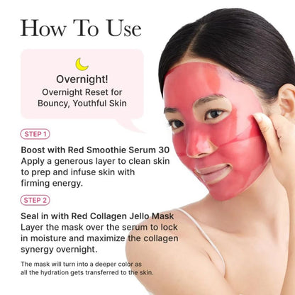 Arencia Red Collagen Jello Mask