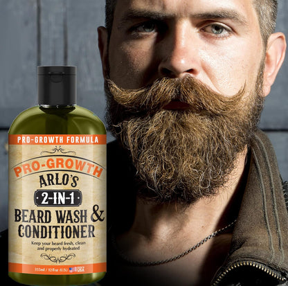 Arlos  2 In 1 Beard Wash And Conditioner