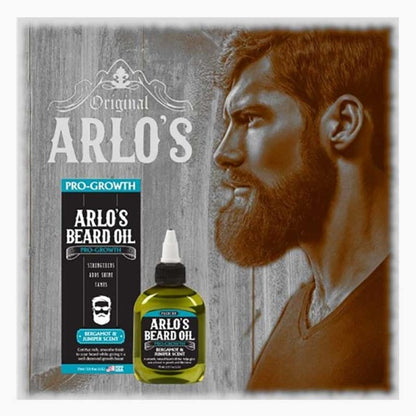 Arlos  Pro Growth Beard Oil With Bergamot And Juniper Scent