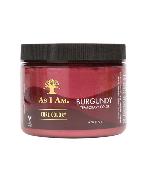 As I Am  Curl Color Burgundy Temporary Color