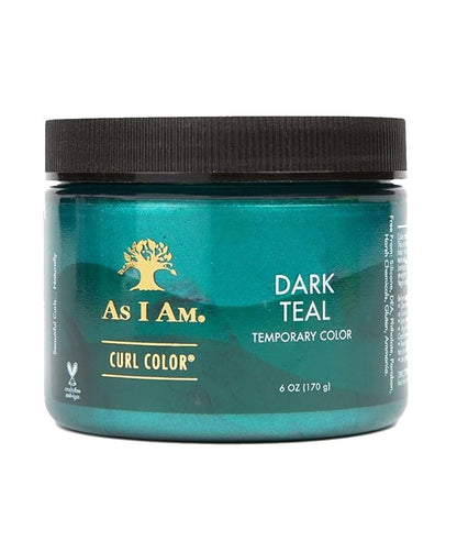 As I Am  Curl Color Dark Teal Temporary Color