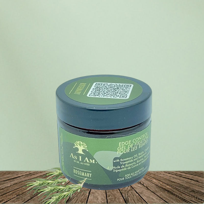 As I Am Rosemary Edge Control Gel