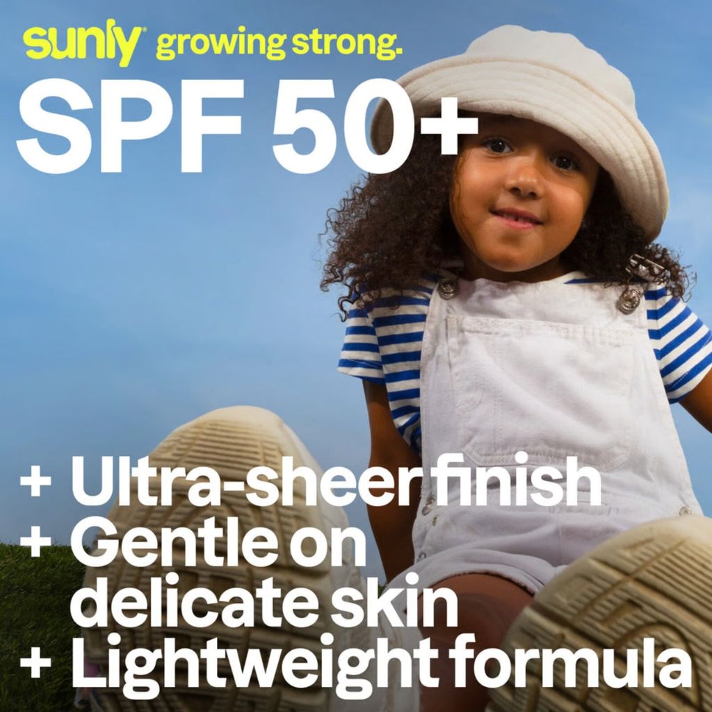 Attitude Sunly Kids Unscented Mineral Sunscreen Spray SPF50 Plus