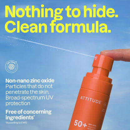 Attitude Sunly Tropical Coco Mineral Sunscreen Spray SPF50