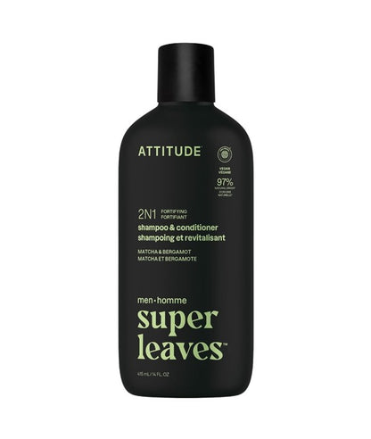 Attitude Super Leaves 2 N 1 Fortifying Shampoo And Conditioner