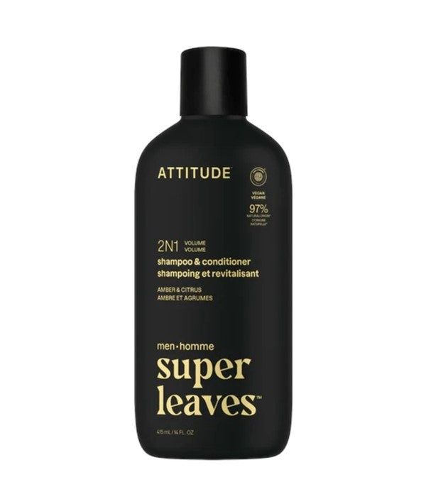 Attitude Super Leaves 2 N 1 Volume Shampoo And Conditioner