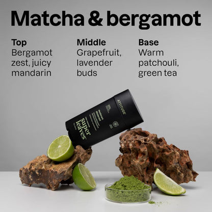 Attitude Super Leaves Men Matcha And Bergamot Deodorant Stick