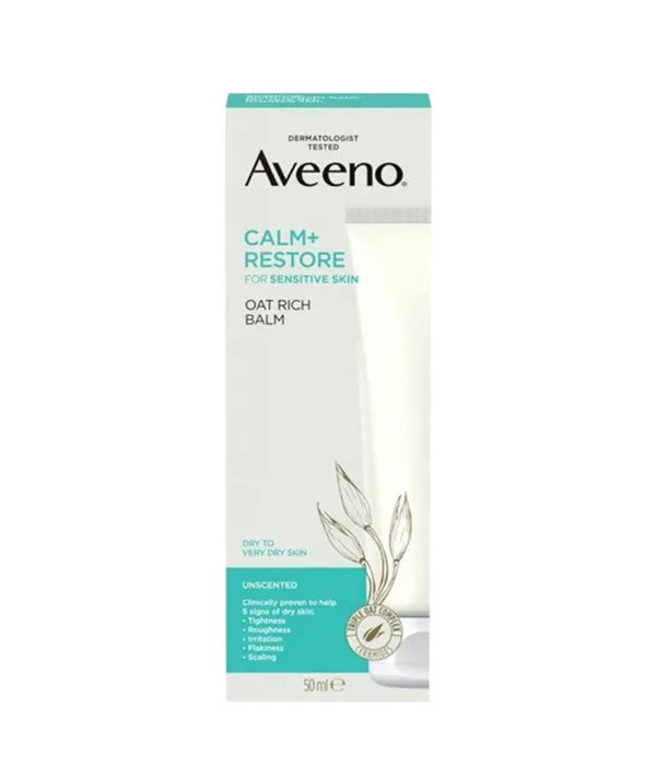 Johnson And Johnson Aveeno Calm And Restore Oat Rich Balm