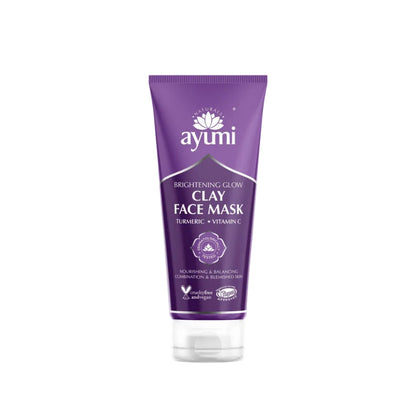 Ayumi Naturals Turmeric And Vitamin C Glow Clay Face Mask