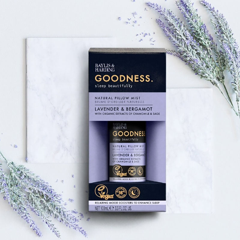 Baylis And Harding Goodness Lavender And Bergamot Natural Pillow Mist