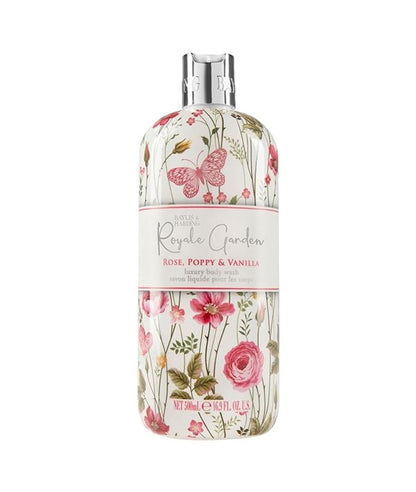 Baylis And Harding Royale Garden Rose Poppy And Vanilla Luxury Body Wash