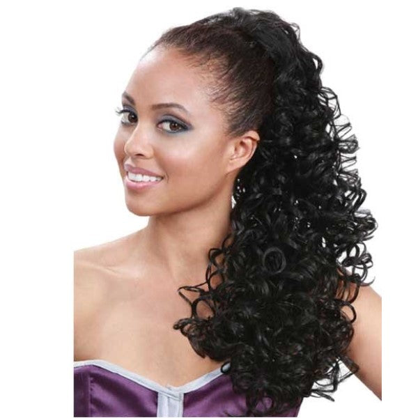 Bobbi Boss Speedy UPDO Syn Drawstring Pony Sweet Heart