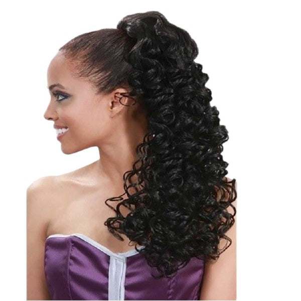 Bobbi Boss Speedy UPDO Syn Drawstring Pony Sweet Heart