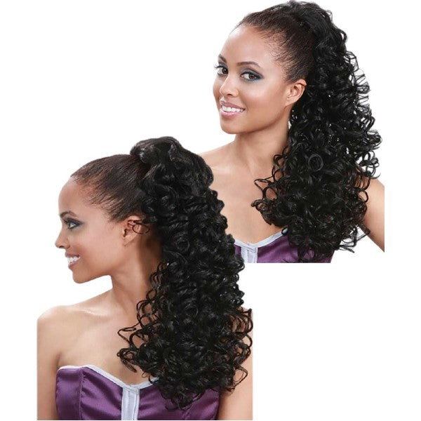 Bobbi Boss Speedy UPDO Syn Drawstring Pony Sweet Heart