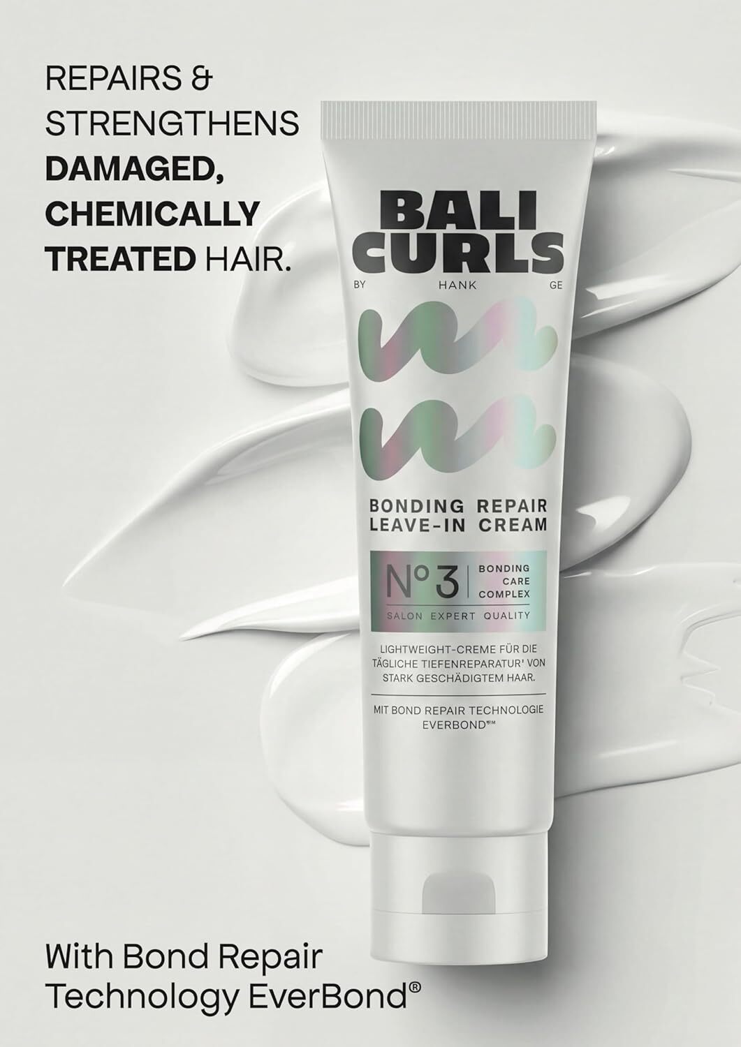 Bali Curls  Bonding Repair Leave In Cream No 3