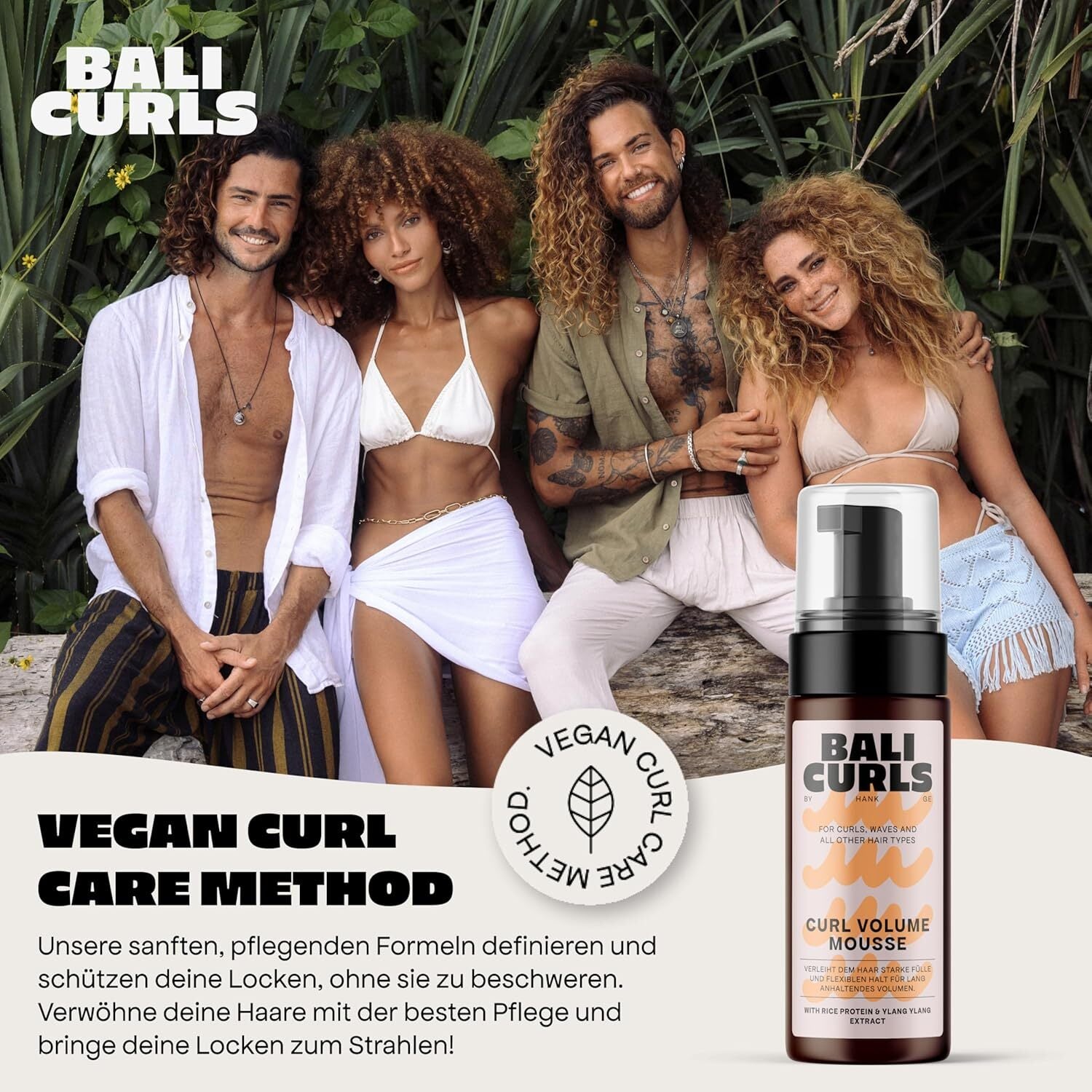 Bali Curls  Curl Volume Mousse