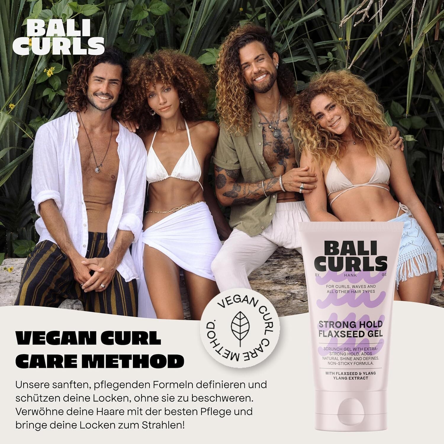 Bali Curls  Strong Hold Flaxseed Gel