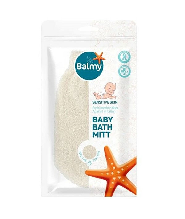 Balmy Naturel Balmy Baby Bath Mitt Sensitive Skin