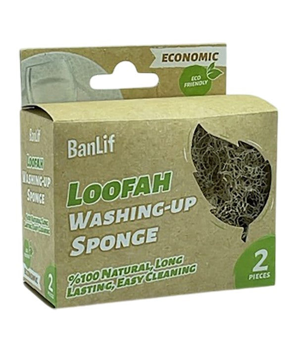 Balmy Naturel Banlif Loofah Washing Up Sponge