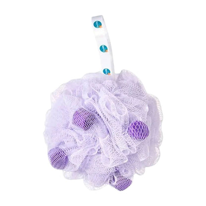 Balmy Naturel Bath Pouf With Lavender Soap Pieces