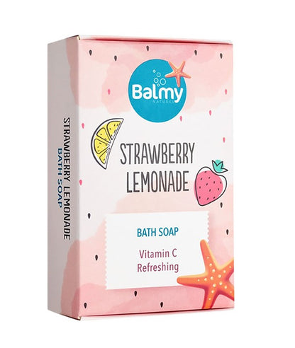 Balmy Naturel Strawberry Lemonade Scented Bath Soap