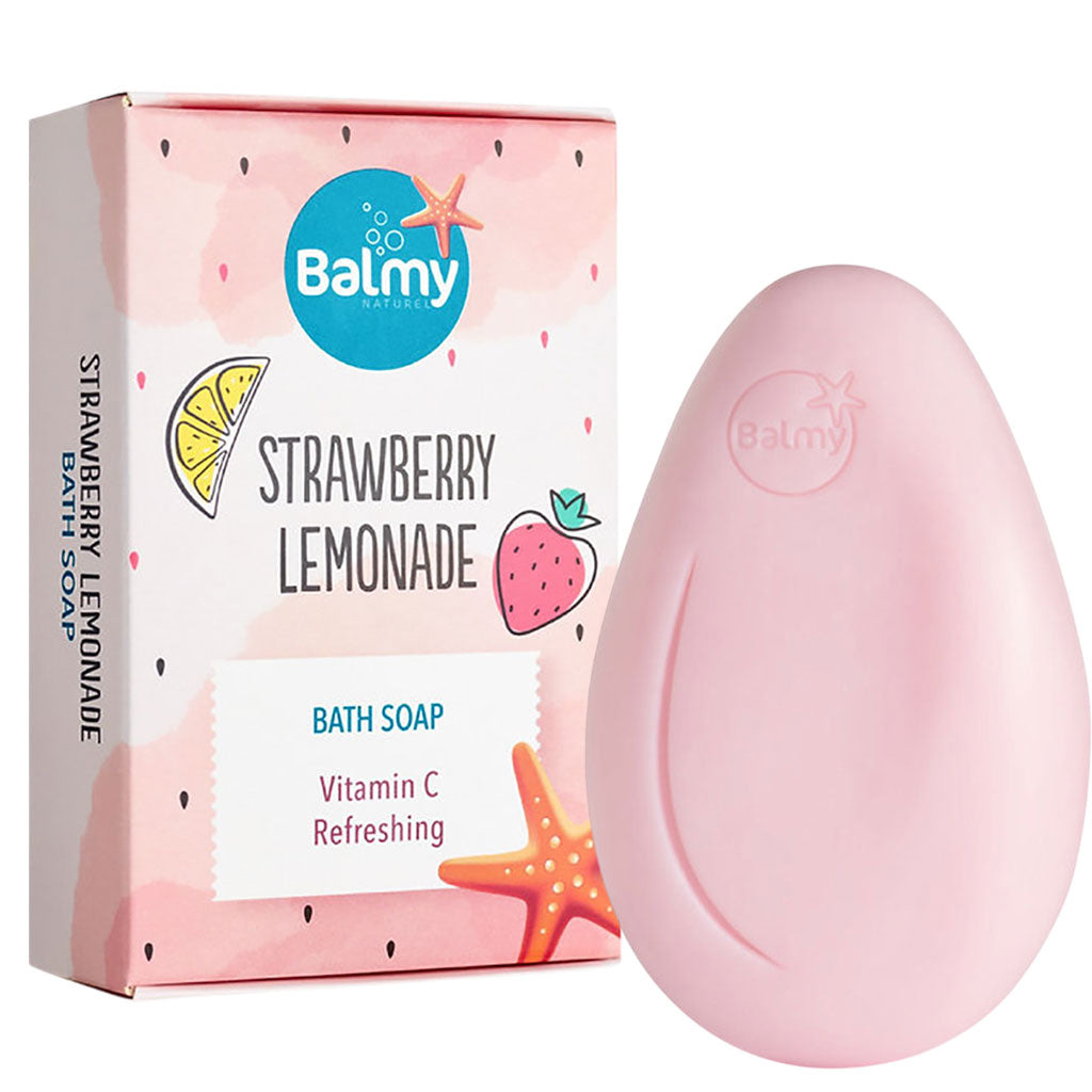 Balmy Naturel Strawberry Lemonade Scented Bath Soap