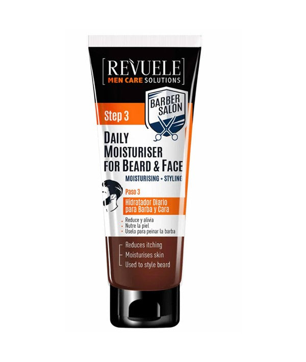 Revuele Barber Salon Step 3 Daily Moisturiser For Beard And Face