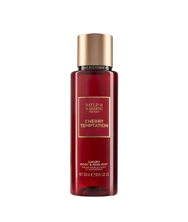 Baylis And Harding Cherry Temptation Luxury Body And Hair Mist