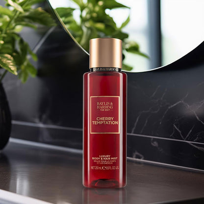Baylis And Harding Cherry Temptation Luxury Body And Hair Mist