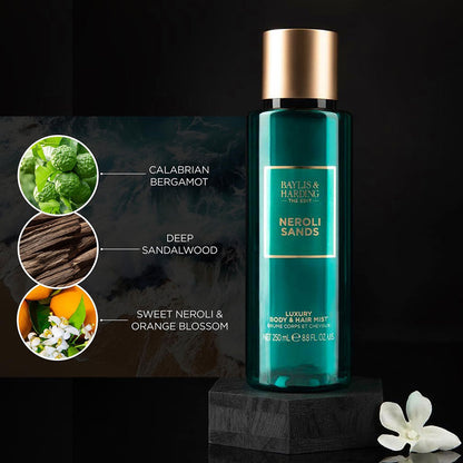 Baylis And Harding Neroli Sands Luxury Body And Hair Mist