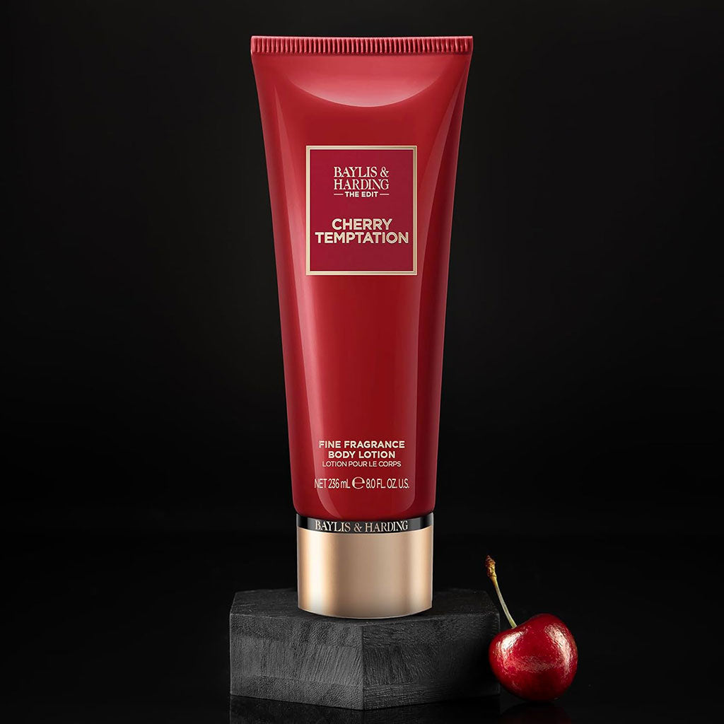 Baylis And Harding Cherry Temptation Fine Fragrance Body Lotion