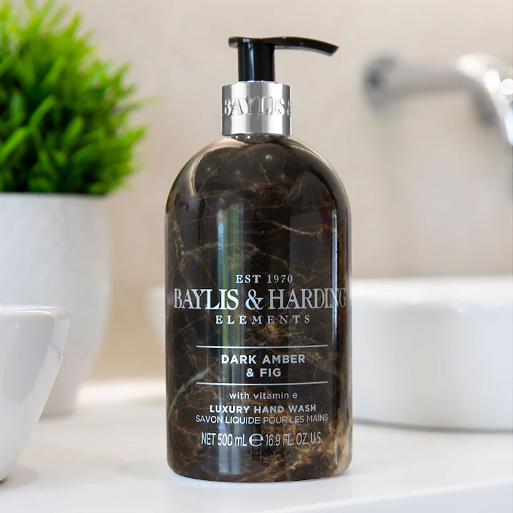 Baylis And Harding Dark Amber And Fig Luxury Hand Wash