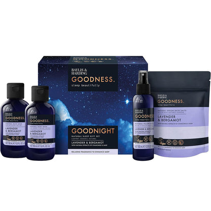 Baylis And Harding Goodness Lavender And Bergamot Goodnight Natural Sleep Gift Set