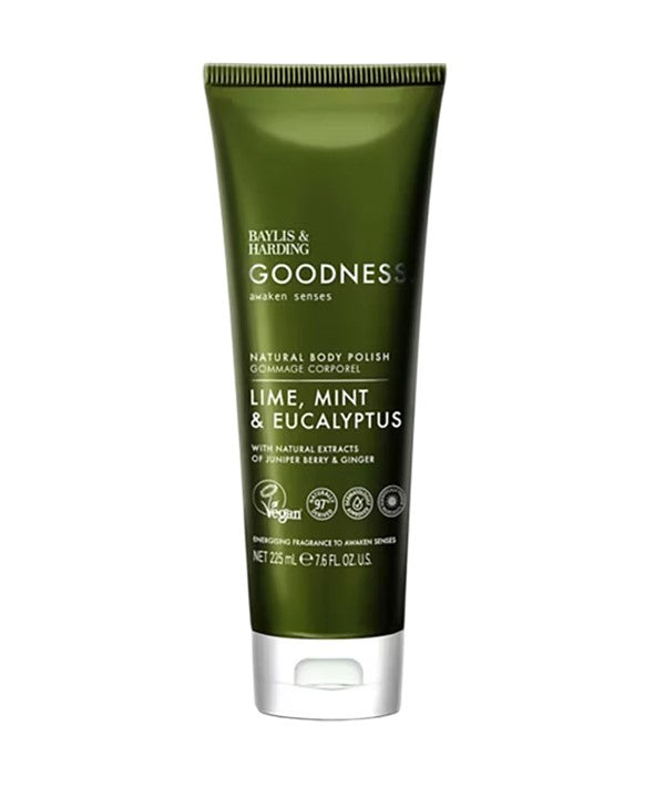 Baylis And Harding Goodness Lime Mint And Eucalyptus Natural Body Polish