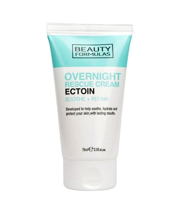 Beauty Formulas Overnight Rescue Cream With Ectoin