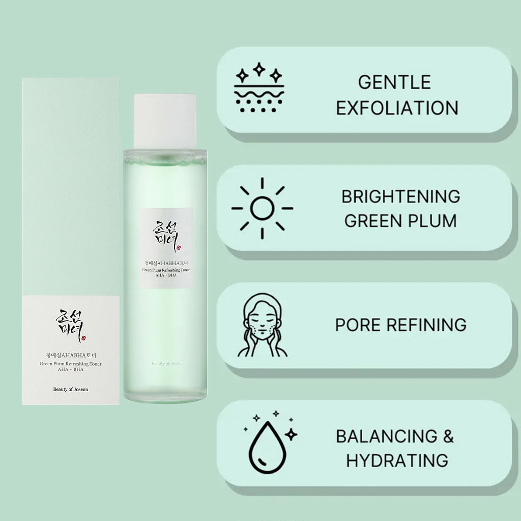 Beauty Of Joseon Green Plum Refreshing Toner AHA And BHA