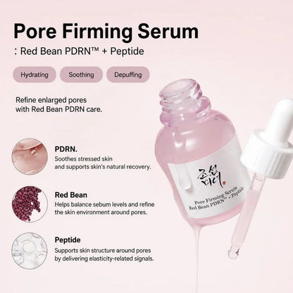 Beauty of Joseon Pore Firming Serum with Red Bean PDRN and Peptide bottle and packaging
