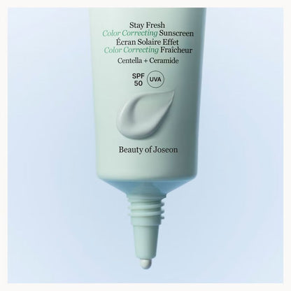 Beauty Of Joseon Stay Fresh Tone Up Sunscreen Green SPF50