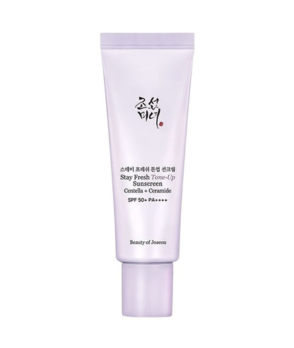 Beauty Of Joseon Stay Fresh Tone Up Sunscreen Purple SPF50