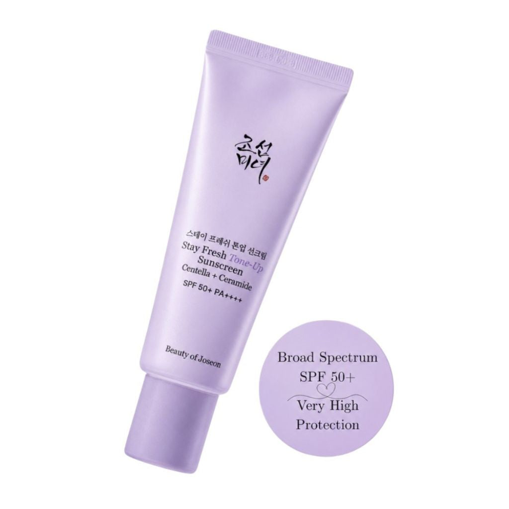 Beauty Of Joseon Stay Fresh Tone Up Sunscreen Purple SPF50